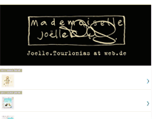 Tablet Screenshot of joelletourlonias.blogspot.com