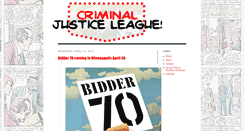 Desktop Screenshot of mnjusticeleague.blogspot.com