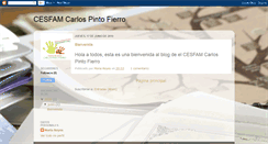 Desktop Screenshot of carlospintofierro.blogspot.com
