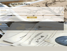 Tablet Screenshot of carlospintofierro.blogspot.com