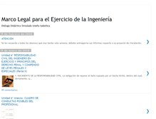 Tablet Screenshot of marcolegalparaingenieros2009.blogspot.com