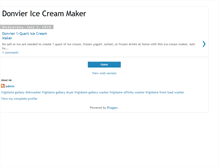 Tablet Screenshot of donviericecreammaker.blogspot.com