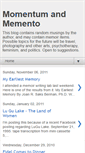 Mobile Screenshot of momentumandmemento.blogspot.com