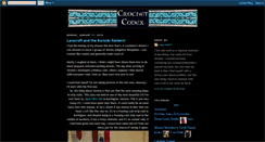 Desktop Screenshot of crochetcodex.blogspot.com