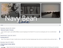 Tablet Screenshot of navybeanlane.blogspot.com