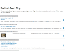 Tablet Screenshot of beckysrecipeblog.blogspot.com