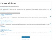 Tablet Screenshot of piadaseadivinhas.blogspot.com