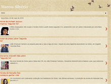 Tablet Screenshot of marcossilverio.blogspot.com