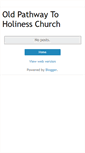 Mobile Screenshot of oldpathwaypcc.blogspot.com