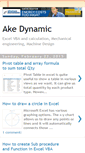 Mobile Screenshot of akedynamic.blogspot.com