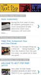 Mobile Screenshot of nextstepprep.blogspot.com