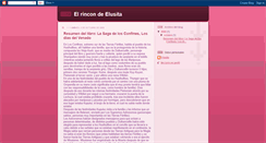 Desktop Screenshot of elrincondeelusita.blogspot.com
