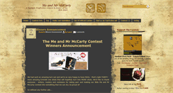 Desktop Screenshot of meandmrmccarty.blogspot.com