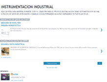 Tablet Screenshot of instrumentacionindustrial.blogspot.com