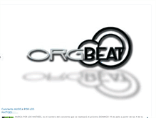 Tablet Screenshot of orgbeat.blogspot.com