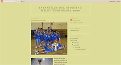 Desktop Screenshot of infantiles2006.blogspot.com