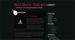 Desktop Screenshot of best-movie-podcasts.blogspot.com