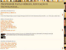 Tablet Screenshot of paulosergioeducacaoetecnologias.blogspot.com