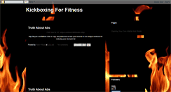 Desktop Screenshot of getfitkickboxing.blogspot.com