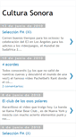 Mobile Screenshot of cultura-sonora.blogspot.com