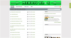 Desktop Screenshot of menujublog.blogspot.com