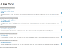 Tablet Screenshot of ablogworld.blogspot.com