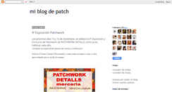 Desktop Screenshot of miblogdepatch.blogspot.com