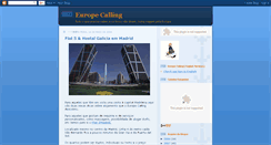 Desktop Screenshot of callingeurope.blogspot.com