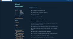 Desktop Screenshot of jetpacktechnology.blogspot.com