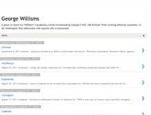 Tablet Screenshot of geowillisms.blogspot.com