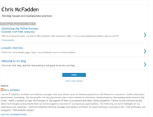 Tablet Screenshot of chrismcfadden.blogspot.com