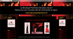 Desktop Screenshot of laboutiqueflamenco.blogspot.com