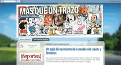 Desktop Screenshot of masqueuntrazo.blogspot.com