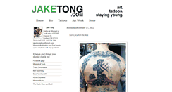 Desktop Screenshot of jaketong.blogspot.com