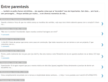 Tablet Screenshot of parentesis-entre.blogspot.com