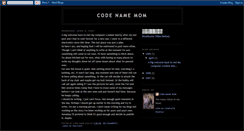 Desktop Screenshot of codenamemom.blogspot.com