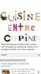 Mobile Screenshot of cuisine-entre-copines.blogspot.com