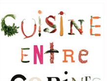 Tablet Screenshot of cuisine-entre-copines.blogspot.com