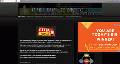 Desktop Screenshot of direitodirecto.blogspot.com