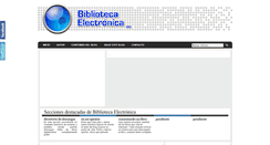 Desktop Screenshot of biblioteca-electronica.blogspot.com