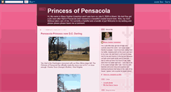 Desktop Screenshot of pensacolaprincess.blogspot.com