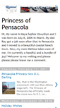 Mobile Screenshot of pensacolaprincess.blogspot.com