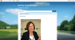 Desktop Screenshot of berliner-begegnungen.blogspot.com