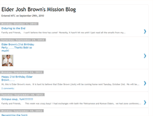 Tablet Screenshot of joshbrownmission.blogspot.com