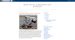 Desktop Screenshot of maryrushandbrendan.blogspot.com