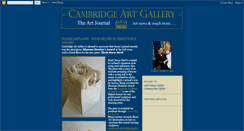Desktop Screenshot of cambridgeartjournal.blogspot.com