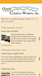 Mobile Screenshot of ozarkcreativewriters.blogspot.com