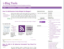 Tablet Screenshot of i-blogtools.blogspot.com