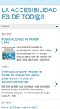 Mobile Screenshot of laaccesibilidadesdetodos.blogspot.com