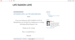 Desktop Screenshot of lfashionl.blogspot.com